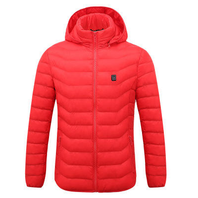 USB Winter Solid color Heated Jacket