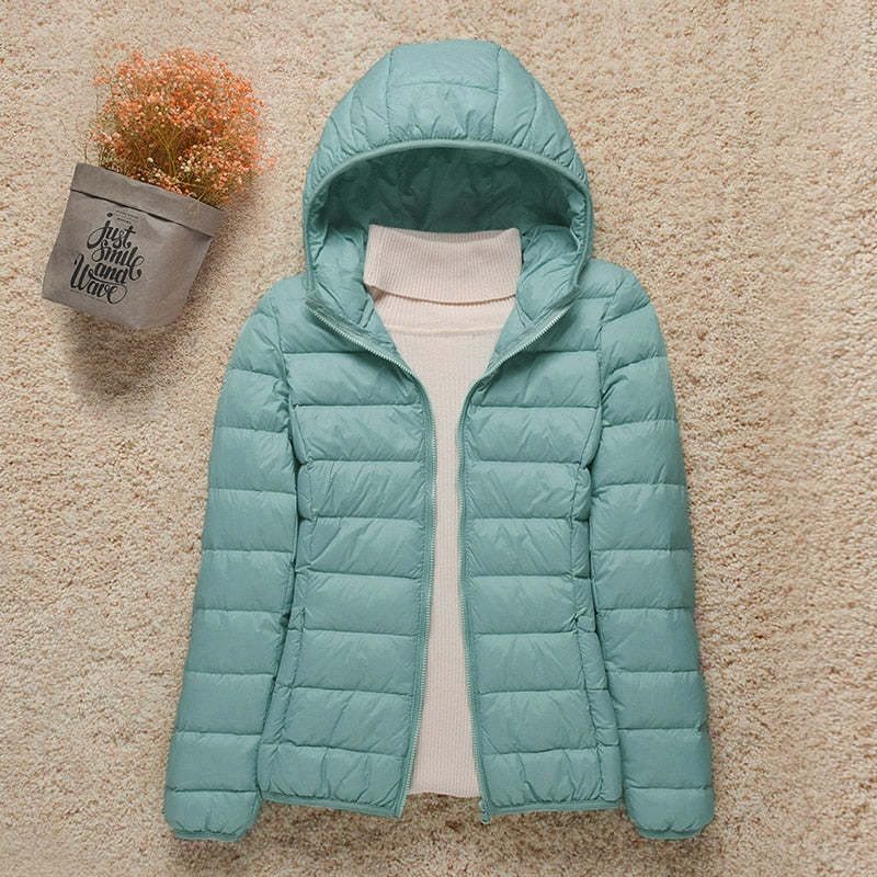 New Women Thin Down Jacket