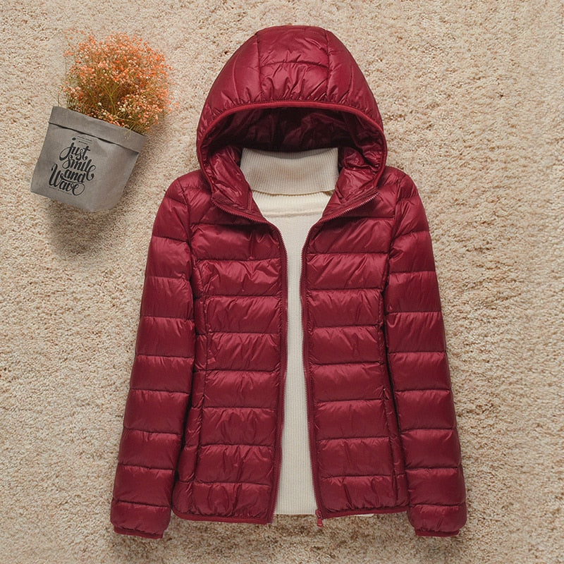 New Women Thin Down Jacket