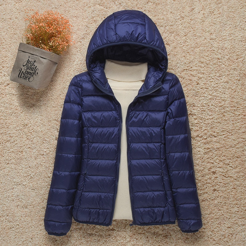 New Women Thin Down Jacket