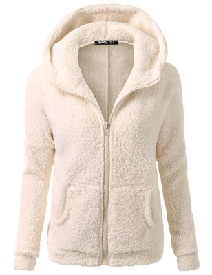 Autumn Winter Warm Jacket Women Hooded