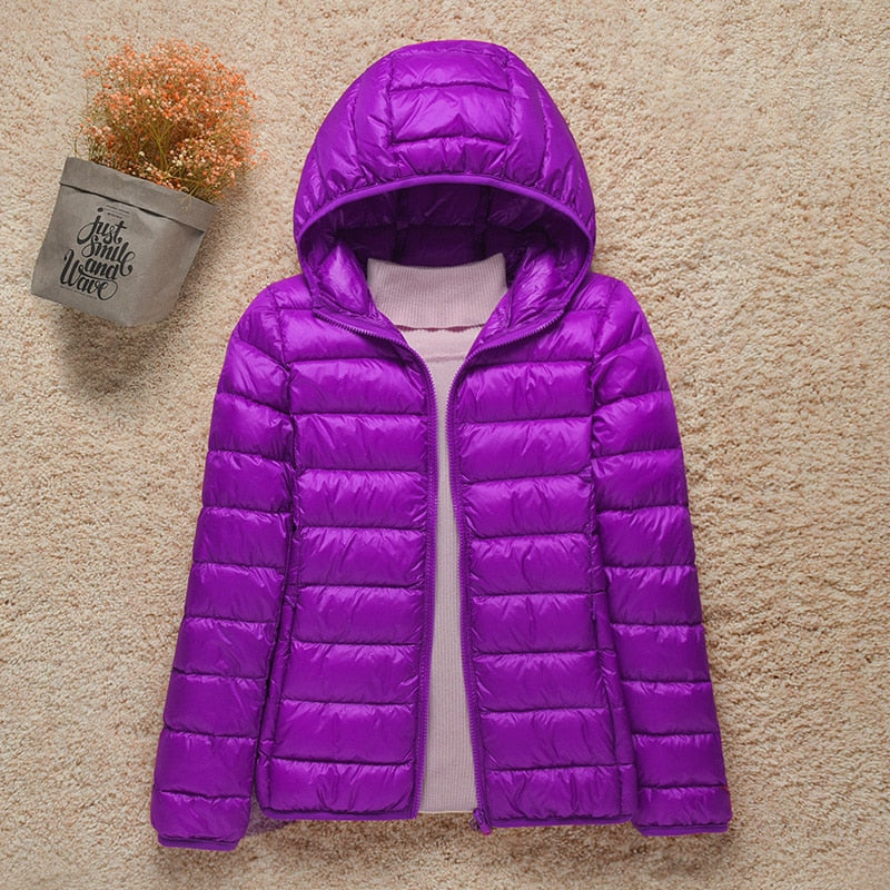 New Women Thin Down Jacket