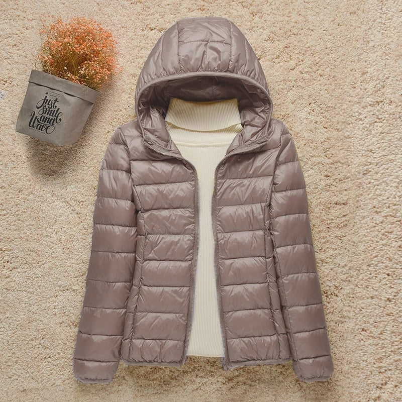 New Women Thin Down Jacket