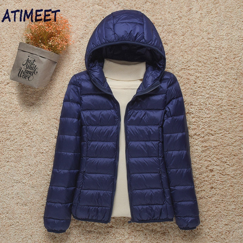 New Women Thin Down Jacket