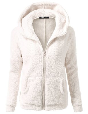 Autumn Winter Warm Jacket Women Hooded