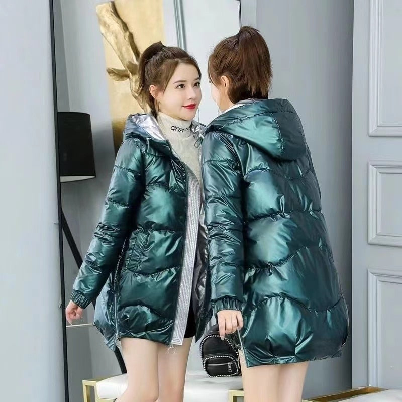 2022 New Winter Jacket Parkas Women