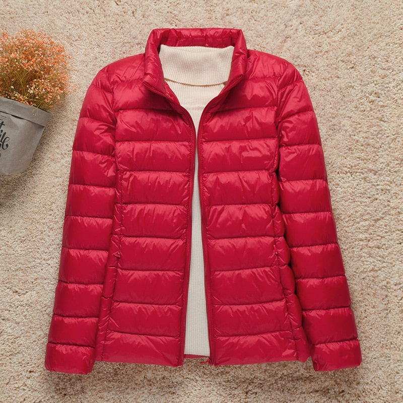 New Women Thin Down Jacket