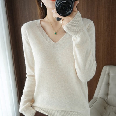 Sweater 2022 Autumn Winter Knitted Pullovers