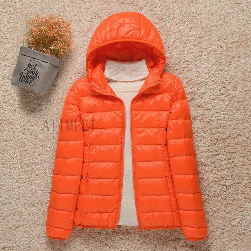 New Women Thin Down Jacket