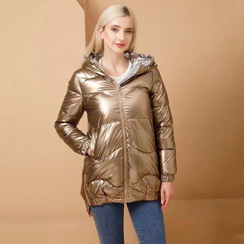 2022 New Winter Jacket Parkas Women