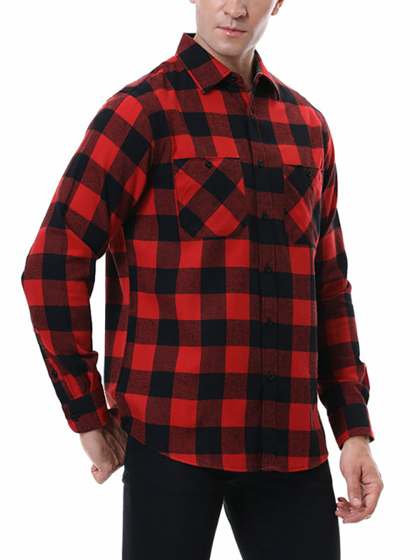 Classy Collared Plaid