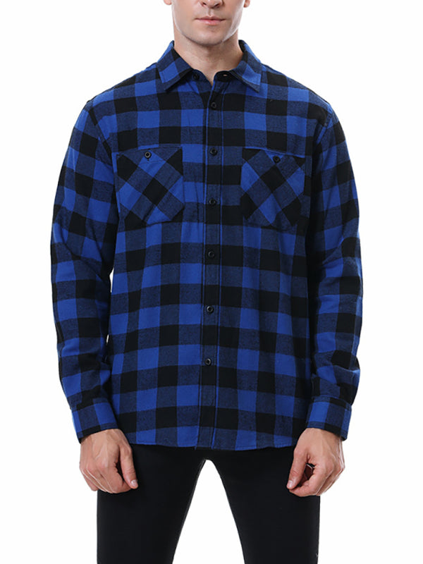 Classy Collared Plaid