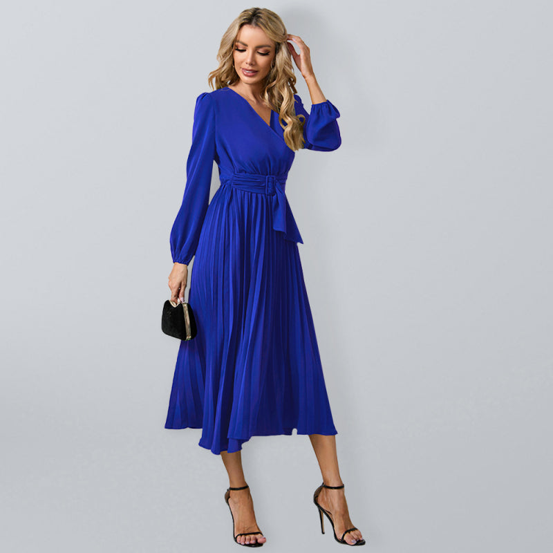 Faux-Wrap Dress